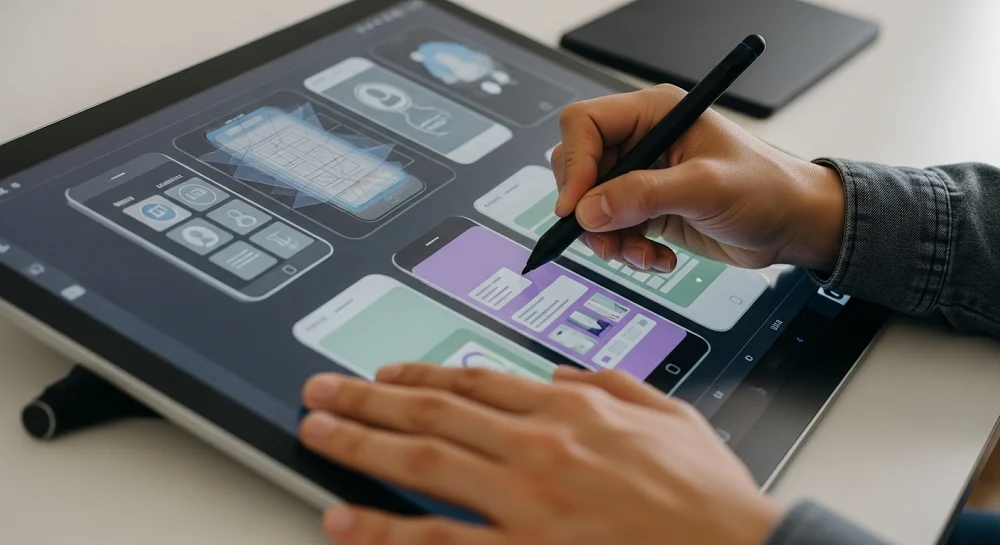 طراحی UI/UX کاملا سفارشی برای یک تجربه کاربری لذت بخش