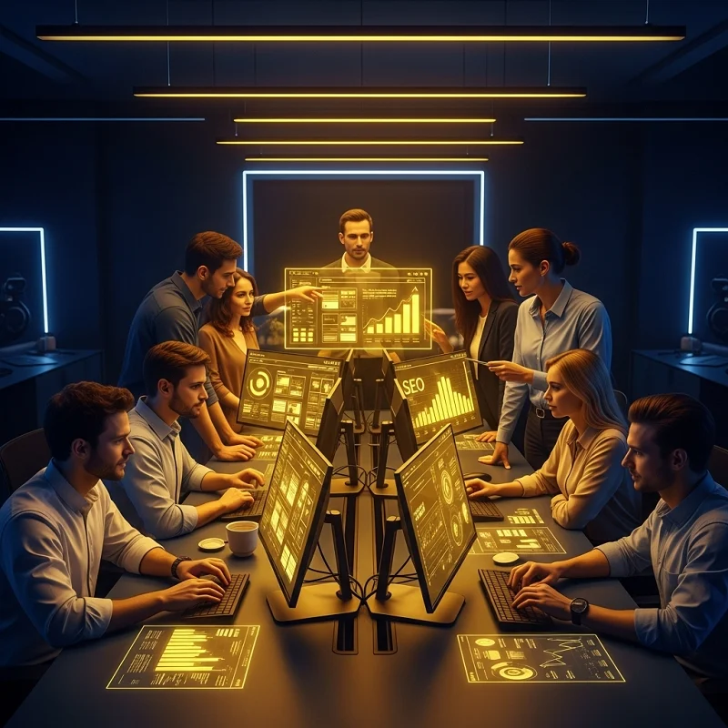 درباره آژانس سایت طلایی | تیم متخصص طراحی سایت و سئو